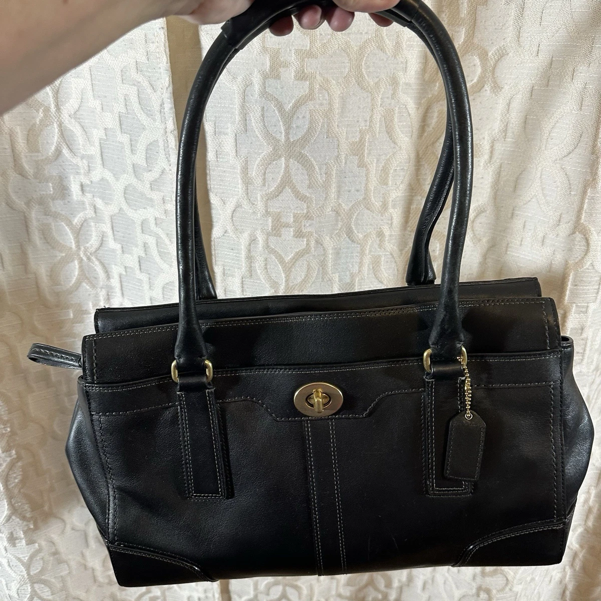 Coach Hampton Turn Lock Tote Bags & Handbags for Women for sale | eBay