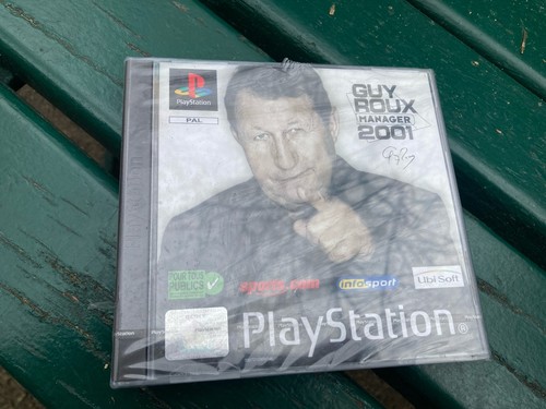 Jeu Playstation 1 PS1 VF Guy Roux Manager 2001 avec notice SEALÉ / SEALED - Photo 1/8