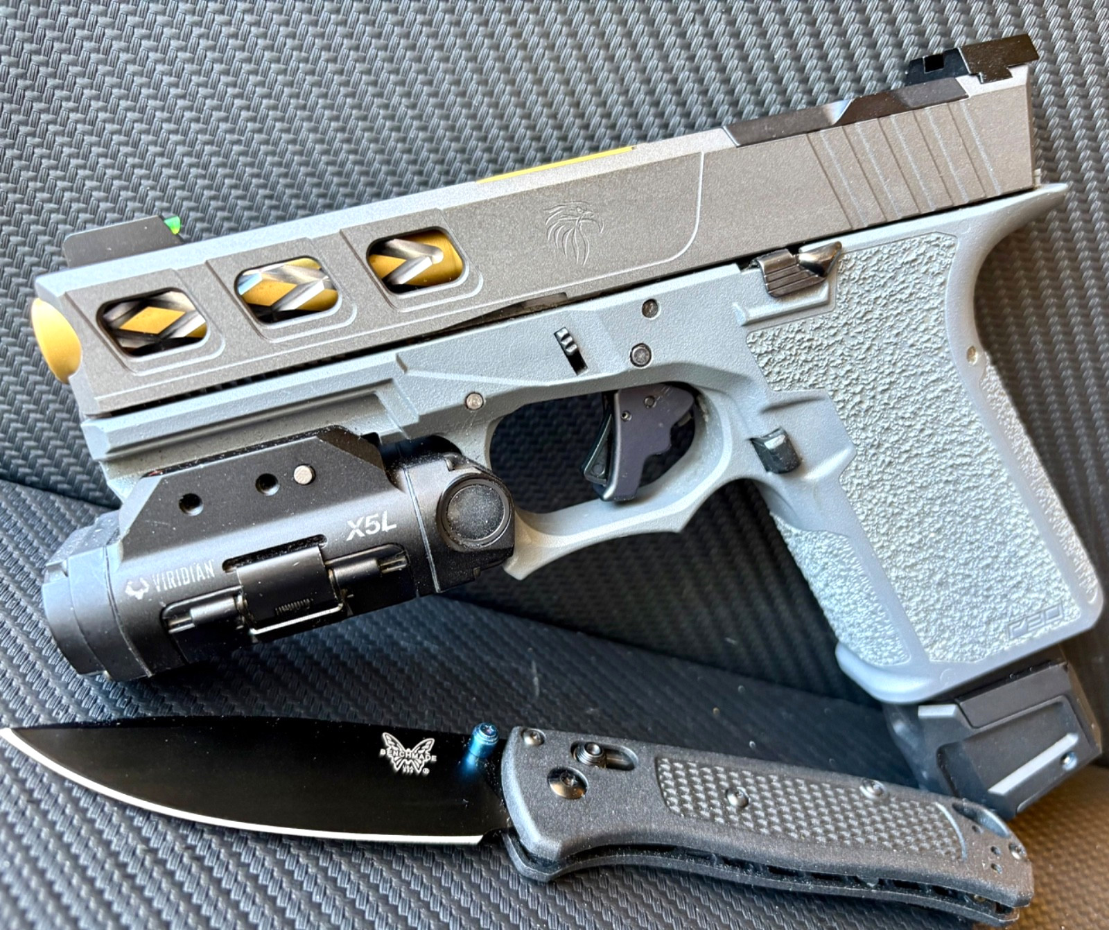 Glock 19 Gen 3 Slide Trijicon RMR Optics Cut Complete G19 RXM Upper ...