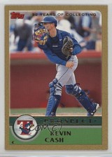 2003 Topps Traded & Rookies Gold /2003 Kevin Cash #T123 0hr