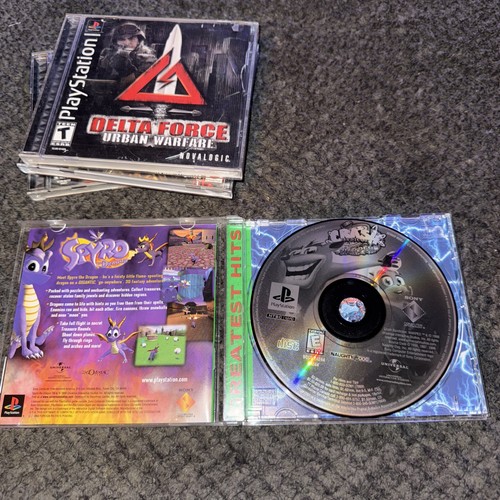 Sony Playstation 1 PS1 4 Game LOT Crash Arena Colony Wars Delta Force *TESTED* - Picture 4 of 7