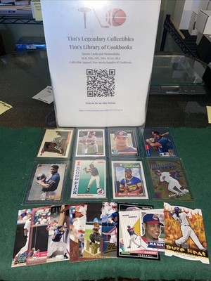Lot of (18) Manny Ramirez Baseball Cards