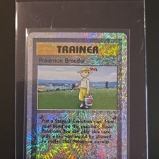 Pokémon Breeder 102/110 Legendary Collection Trainer Rare Reverse Holo English on eBay