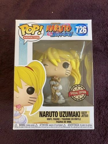 Funko Pop! Vinyl: Naruto - Naruto Uzumaki (Sexy Jutsu) - (Exclusive) #726