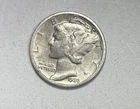 1930-S Mercury Silver Dime Better Early Date 90% Silver XF Coin
