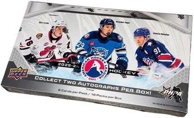 Upper Deck 2025-26 American Hockey League - AHL Hobby Box