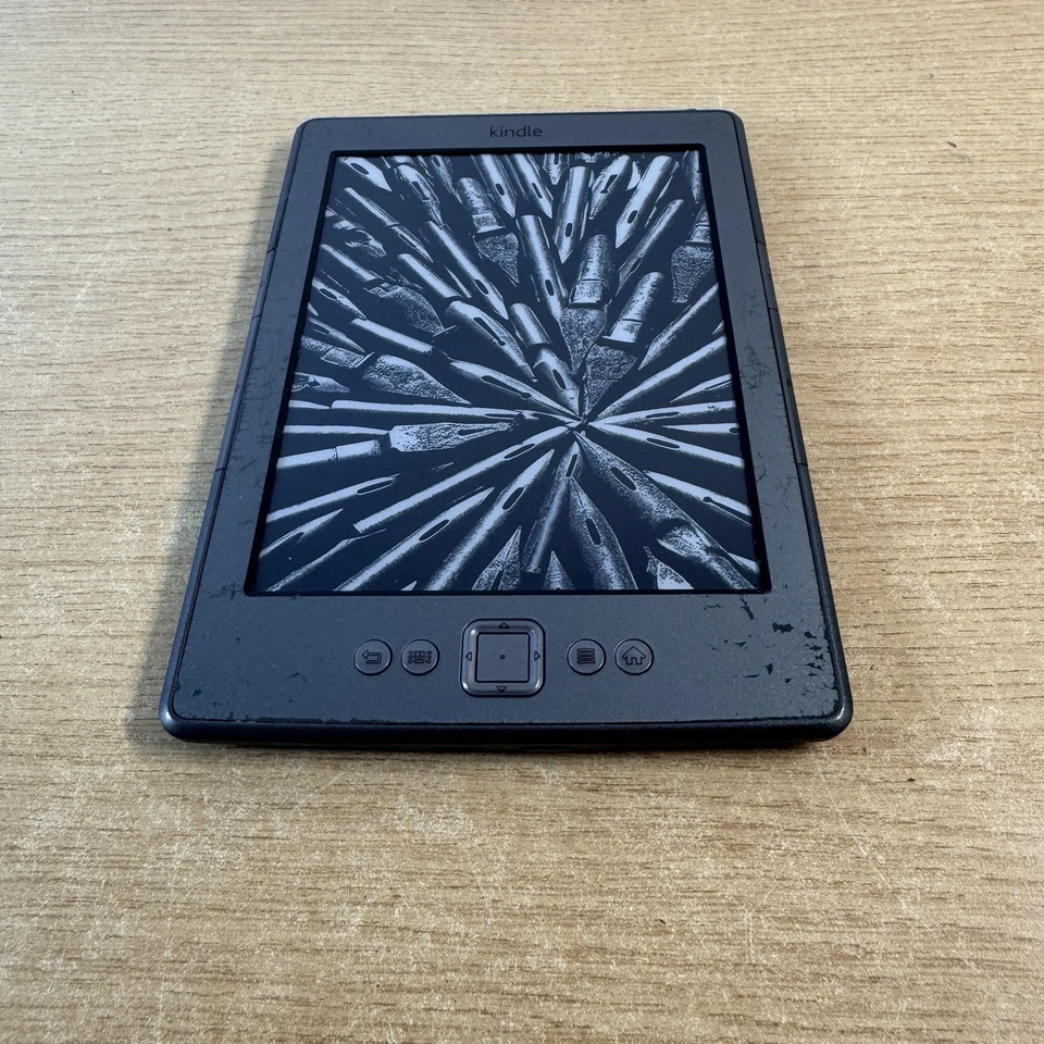 Amazon Kindle 4th Gen D01100 Wi-Fi 6" e-Book Grey Reader - Image 4 of 4