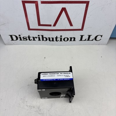 Cr Magnetics CR4320-50 Current Transmitter 50AMP 4-20 MA RSIP