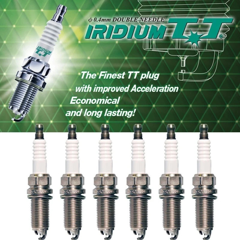 DENSO Iridium Tt Spark Plug 6PCS for Toyota Avalon Camry Highlander Sienna 3.5L