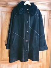 Ledermantel Fabiani Damen Größe 40 Größe 42 Mantel Winter Jacke