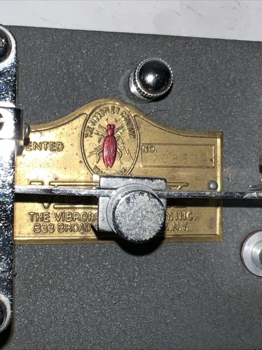 Vibroplex Lightning Bug 1960 with the serial number 208654 Very