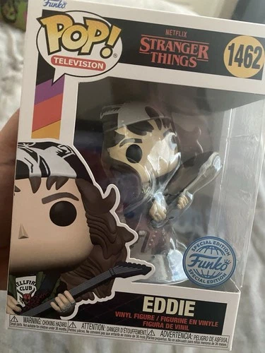 Funko Pop! Vinyl: Stranger Things Eddie #1462 Figure FUNKO EXCLUSIVE