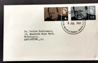 Great Britain 1965 Sir Winston Churchill FDC with a LONDON Postmark  PHOSPHOR