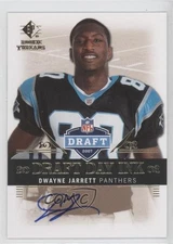 2007 SP Rookie Threads Draft Day Ink Dwayne Jarrett #DDI-DJ Auto RC 0c6