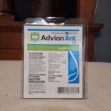 Syngenta Advion Ant Gel Bait 4 Tubes 2 Tips and Plunger