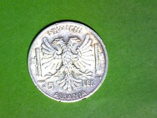 Vittorio Emanuele  III - Regno d'Italia - lek Albania