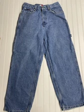 Vintage Tommy Hilfiger Carpenter Blue Jeans Y2k Skater 31x30 Clean