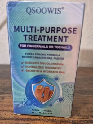 Multi-purpose Nail Fungal Toe Finger Treatment Medical Strength 1 oz Exp 7/2027