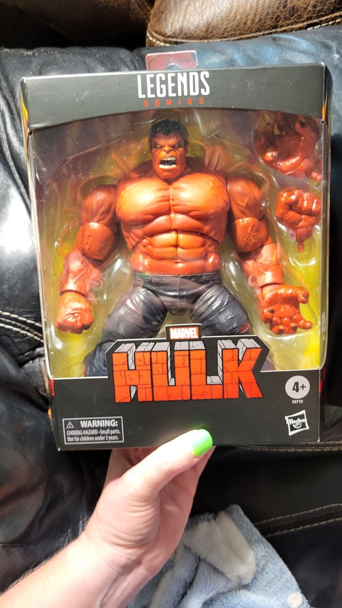 Hasbro Marvel Legends Series HULK RED HULK Deluxe Action Figure NIB