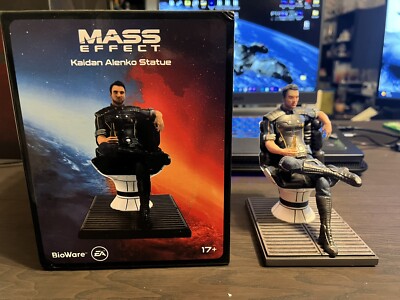 Mass Effect Kaidan Alenko Statue Figure ME Official Sold Out NEW