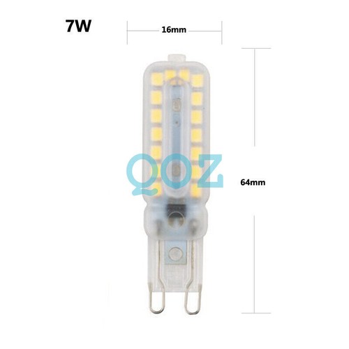 1/4pcs LED Dimmable Replace Halogen Lamps Capsule Light Bulb AC220-240V 5W/7W G9 - Picture 10 of 14