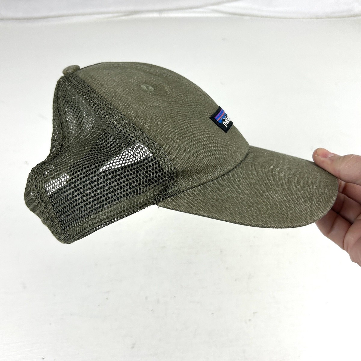 Patagonia SnapBack Trucker Hat Brown One Size Olive Green | eBay