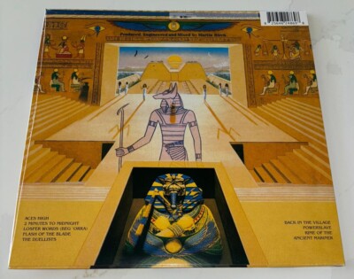 IRON MAIDEN - POWERSLAVE Deluxe ED (New 180 Gram LP Sealed Vinyl +