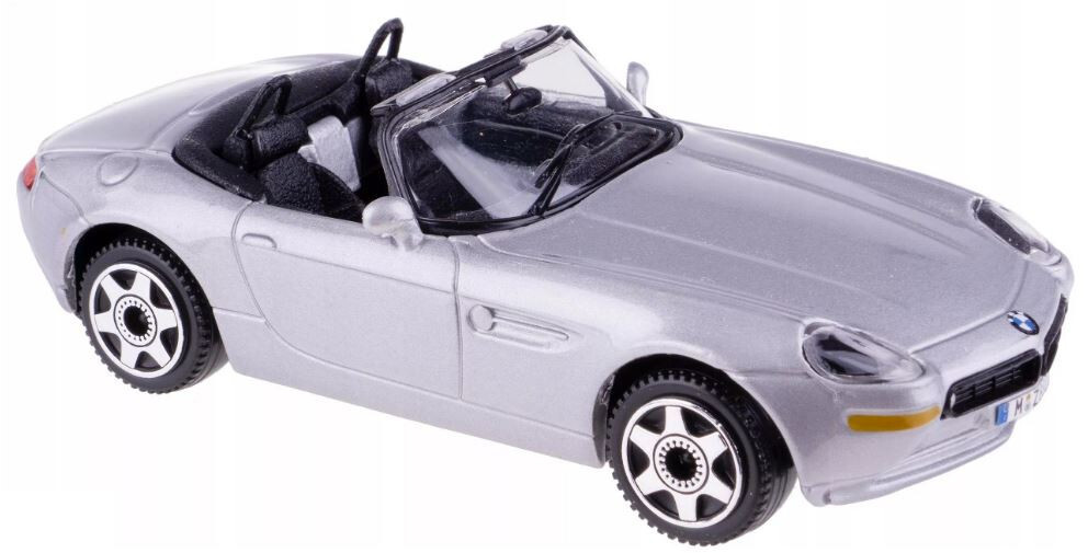Bburago BMW Z8 Silver 1:43 Scale 4 Inch US IMPORT DUTIES PAID | eBay