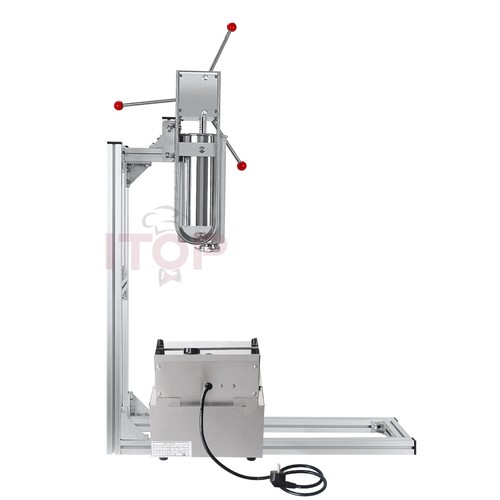 Machine manuelle à churros 5 litres en acier inoxydable 8L Friteuse profonde - Imagen 5 de 12