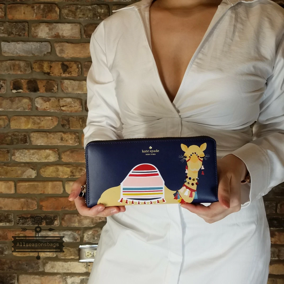 Kate spade llama backpack Clearance