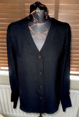 Amisu Black Blouse Size S Women 
