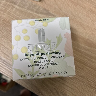 Clinique Beyond Perfecting Powder Foundation + Concealer 14 Vanilla (MF-G)