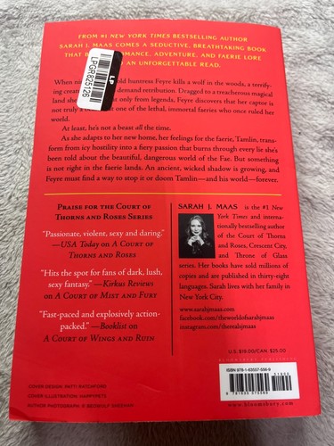 Court of Thorns and Roses by Sarah J. Maas (2020, Trade Paperback) - Picture 2 of 2