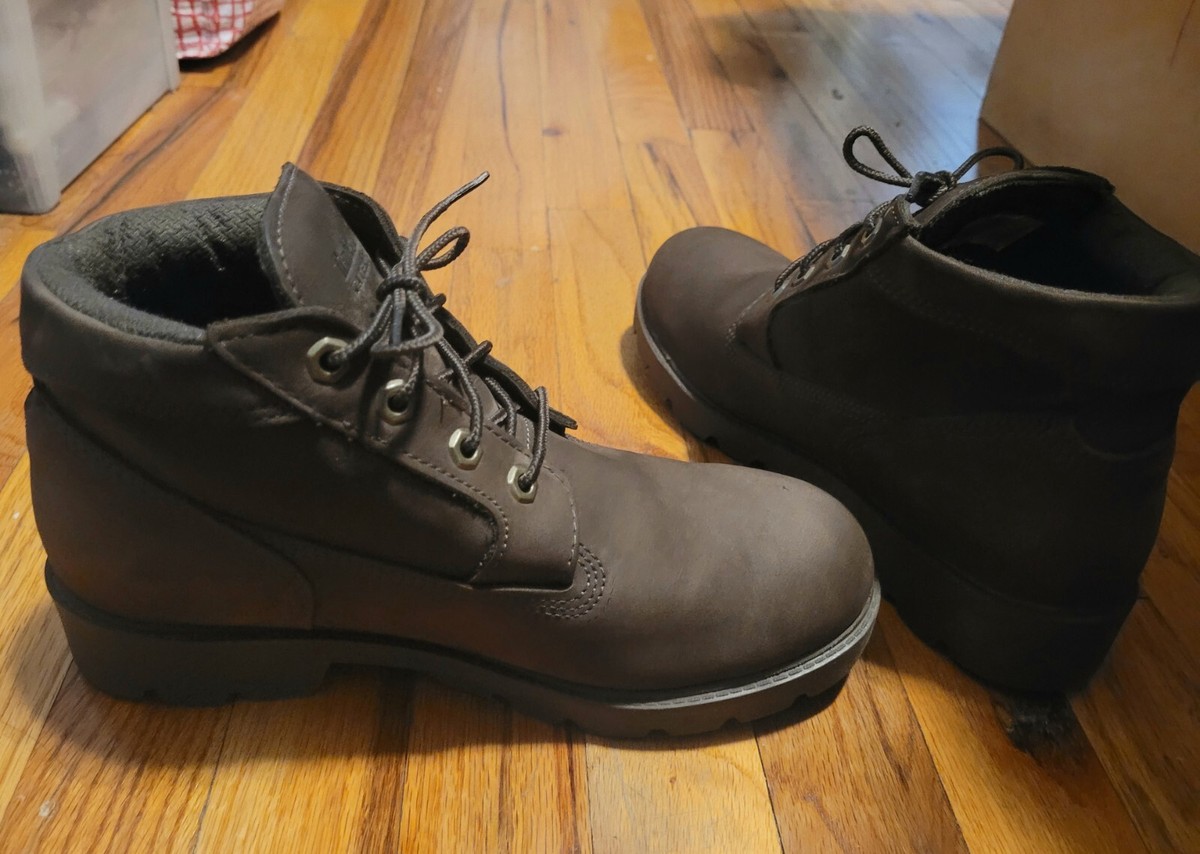 靴 Timberland Men's 7 Timberland Chocolate Brown Value Chukka Boots HTF Rare M