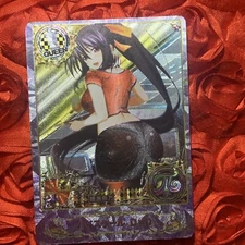 Akeno Himejima High School DXD OOTD WAIFU Girl ACG Holo Card Back