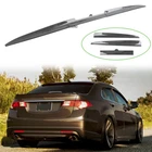 For Acura TSX 09-2014 Sport Style Rear Trunk Roof Lip Spoiler Wing Carbon Fiber