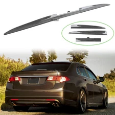 For Acura TSX 09-2014 Sport Style Rear Trunk Roof Lip Spoiler Wing Carbon Fiber 