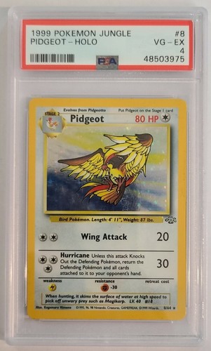Pidgeot (Unlimited) graded PSA 4 for sale on eBay