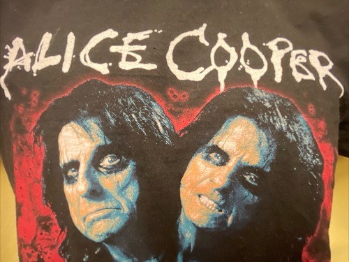 ALICE COOPER cd cvr PARANORMAL 2 Alices Official SHIRT SMALL New welcome billion - Picture 3 of 5