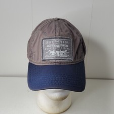 Levi Strauss Company Jeans Logo Patch Snapback Hat Baseball Cap Original Riveted