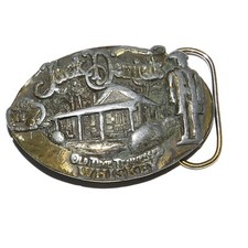 Jack Daniels Whiskey Vintage 1989 ARROYO GRANDE Belt Buckle