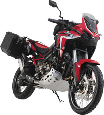 SW-MOTECH TRAX ADV Aluminum Case System - Black - Honda Africa Twin '19-'21