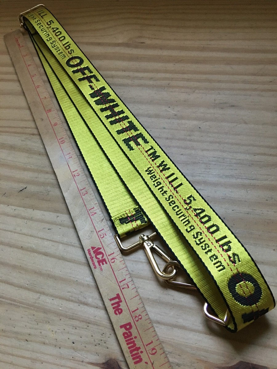 OFF-WHITE イエロー ベルト 5,400 lbs OFF-WHITE イエロー ベルト 5,400 lbs - メルカリ