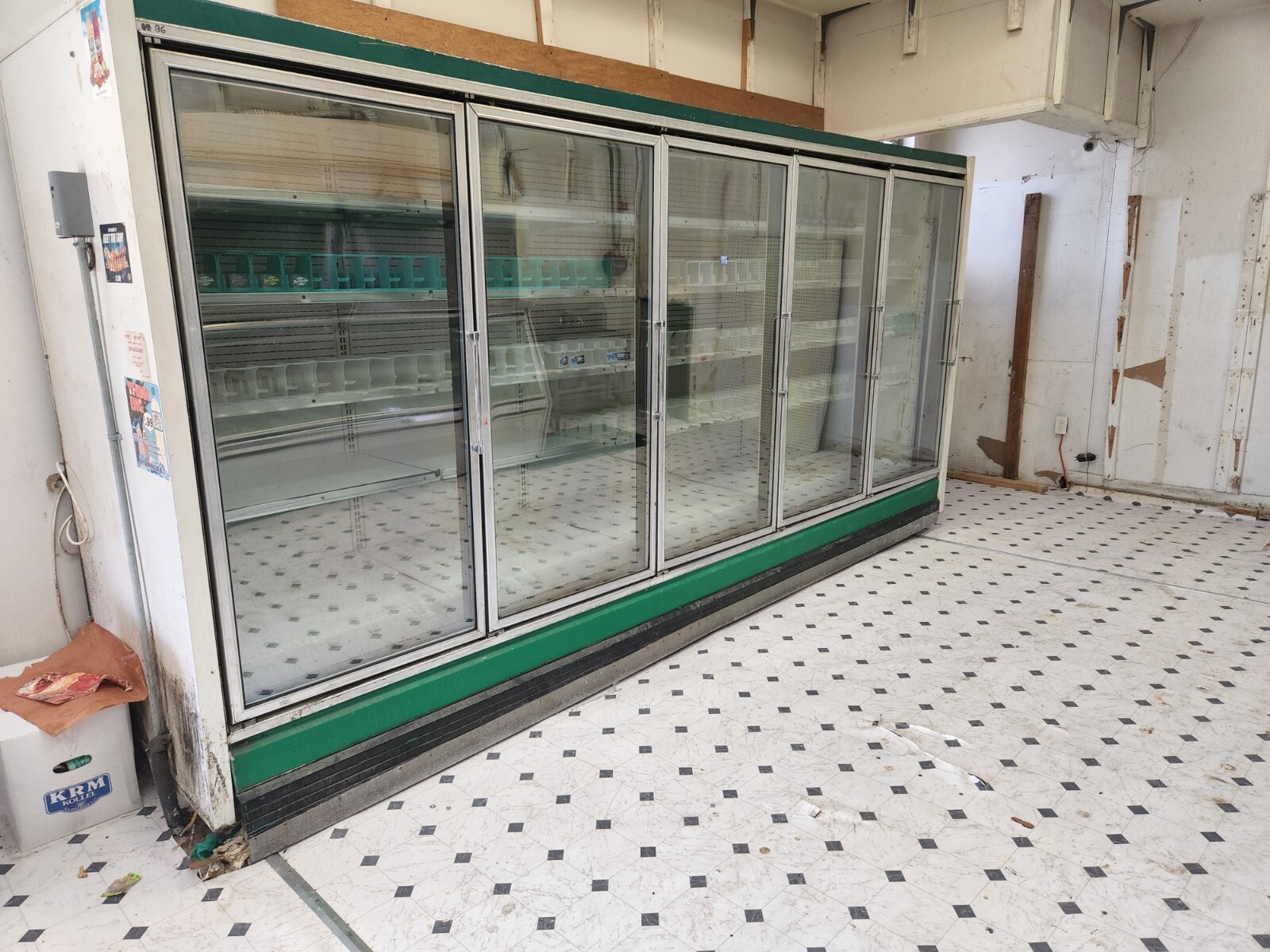 Hussman 5Door 38 Deep 12.5 ft Long Medium & Low Temp Commercial