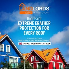 Roof Paint - Landlords Paints - 10 Colors - 5L to 20L