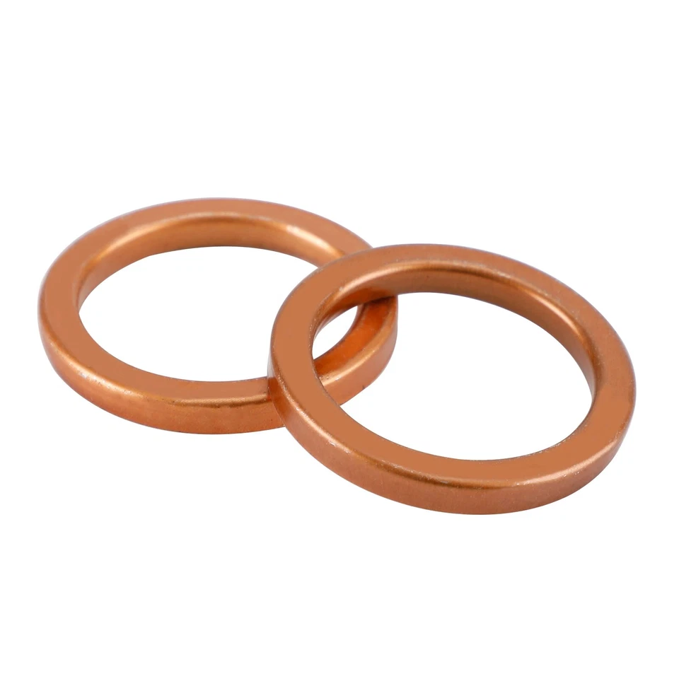 2 Exhaust Gaskets & 4 Cap Nuts For Honda CB/CL160/175/200 XL/XR250/350/500/600 - Image 4 of 4
