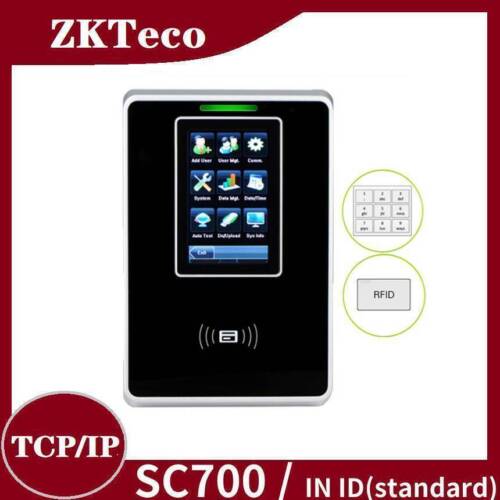 New RFID Access Control System Electronic Time Clock Recorder Attendance Machine