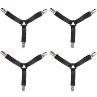 4 Pcs/set Triangle Model 3-way Bed Sheet Clips Bed Sheet Grippers Bed Sheet F... on sale 4 Pcs/set Triangle Model 3-way Bed Sheet Clips Bed Sheet Grippers Bed Sheet F... on sale