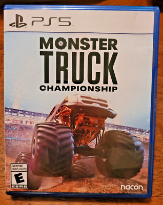 MONSTER TRUCK CHAMPIONSHIP Sony PlayStation 5 COMPLETE TESTED Demolition PS5 CIB