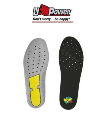 U-POWER SOLETTA SOLETTE PLANTARE IN GEL DA LAVORO COMFORT AMMORTIZZANTE COMODE
